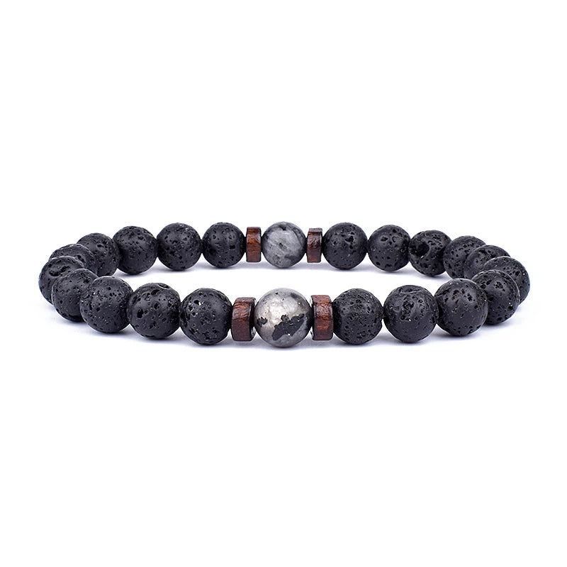 Divnchy Inferno - Volcanic Stone Bracelet